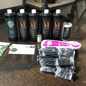 Spray tanning supplies